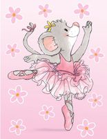 Suzy's Note Card Collection Stationery, Tilly Ballerina - 10856