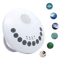 DONGBALA Mini Sleep Machine, White Noise Machine 6 Soothing Sounds Timing Adjustable Volume Aid Relaxation Insomniac Baby Elderly Office Worker Student Home Travel USB Charging