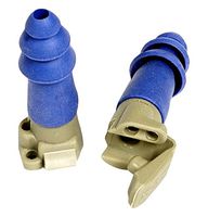 Ear Plugs, w/o Cord, 20dB/10dB, Blue, PR