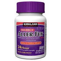 Kirkland Signature Aller-Fex, 180 mg, 3 Pack (180 Tablets)