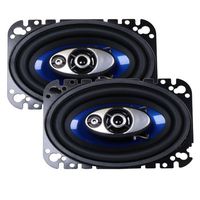 AudioBank AB-460 | 4x6 inch 250w 3 Way Car Stereo Speaker