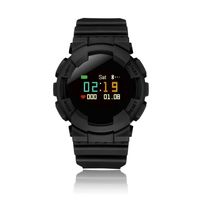Bluetooth Smart Watch Color Digital OLED Touchscreen for Men Boys Sport IP68 Waterproof Dynamic Heartbeat Rate Pedometer Calorie Counter Running Smartwatch with Sport Smart Watch with Black Brand