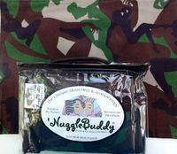 'NUGGLEBUDDY Microwaveable Moist Heat & Aromatherapy Organic Rice Pack for Camo Fans! Fun, Tastefully Erotic"Camo Girls" Fabric with SPEARMINT EUCALYPTUS Aromatherapy.