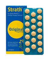 Bio-Strath Tablets Organic Capsules Potent Natural Sourced Ayurveda Vegetarian and Vegan Friendly Easy Swallow Natural Stress and Fatigue Formula From The Switzerland (100 Tablets)