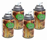Automatic Spray Air Fresheners SprayScents Georgia Peach Champion Sprayon 7 oz Can, Box of 4