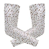 Dog Paw Print Ball and Bone Unisex Arm Sleeve UV Protection Arm Compression Sleeve Skin Protection Sport Arm Cooler Sleeve for Running Hiking Jogging Motorcycling Climbing Camping