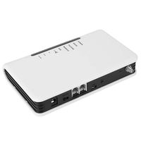 Bewinner Fixed Wireless Terminal Main Unit, Worldwide LED Fixed Wireless Terminal Quad-Band GSM 850/900/1800/1900Mhz Alarm with LED Lights Display for Telephone Landlines, Alarms, Recording Boxes(US)