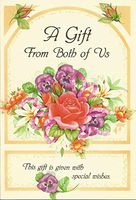 A Gift From Both of Us This gift is given with special wishes (W)
