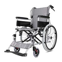 Wheelchair Medical Equipment Self-propelled, Folding Transport Wide for Adults Elderly