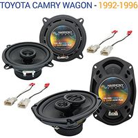 Compatible with Toyota Camry Wagon 1992-1996 OEM Speaker Upgrade Harmony R5 R69 Package New