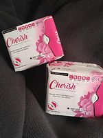 Cherish Premium, 8-Layer, Negative ion,DIOXIN-Free Menstruation Pads (2 pk Days)