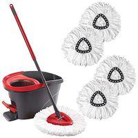 Spin Mop Replacement Head Compatible O Cedar Mop Head Replacement Microfibers Mop Head Refill (2Pack)