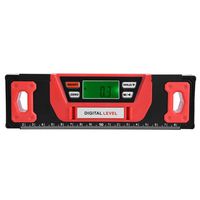 Digital Aluminum Alloy Magnetic Angle Finder Level 4 x 90° Inclinometer 200mm,Accurate Digital Level