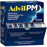 Advil PM Caplet - Dispenser - 24 Box per Pack - 24 Packs per case.