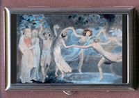 William Blake Titania and Puck with Fairies Decorative Pill Box