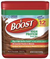 Boost High Protein - Chocolate Powder, 17.7-Ounce Canister