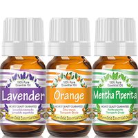 Pure Gold Pure Gold Essential Oils 3 Set - Includes Lavender, Peppermint, Orange, 30 Fluid Ounce