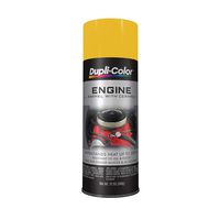 Dupli-Color DE1642 Ceramic Daytona Yellow Engine Paint - 12 oz.