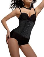 FLORATA Waist Trimmer -Sauna Belt to help you shed the excess Water weight and tone your mid section. Black Beige ColorBelt,Tummy Waist