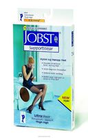 UltraSheer Therapeutic Support Thigh High, 8 - 15 mmHg-(1 EACH)