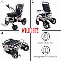 Wildcat Extreme 4-Wheel Sport Heavy Duty Long Range Travel Mobility Scooter for Adults, All Terrain Easy Turn Maneuverability Compact Mobility Power Scout Extended Battery