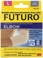 Futuro Comfort Lift Elbow Support, Large (Pack of 2)