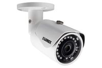 Lorex E581CB Series 5MP Indoor/Outdoor Day & Night Super HD IP Security Bullet Camera with 2.8mm F2.0 Fixed Lens, 2592x1944, IP67 Weatherproof, Color Night Vision - 1 Pack
