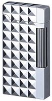 Sarome Flint Cigarette Cigar Lighter SD6A-07 Silver/Diamond head