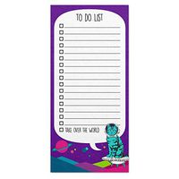 Wit Gifts Long Notepad, Cat