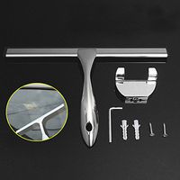 New Hanging Glass Window Wiper Soap Squeegee Cleaner Kit With Hole