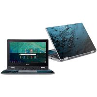 MightySkins Skin Compatible with Acer Chromebook Spin 11" CP311 - Blue Storm | Protective, Durable, and Unique Vinyl Decal wrap Cover | Easy to Apply, Remove, and Change Styles | Made in The USA