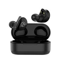 hellodigi T200 Wireless Earphone,Bluetooth 5.0 True Wireless Earbuds Hybrid in Ear Headset,HiFi Sound Quality with CVC8.0 Noise Reduction Technology,Touching Control,Supports APT-X AAC SBC Code,Black