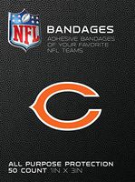 NFL Officially Licensed Bandages, 1"x3", 50/box (Chicago Bears)