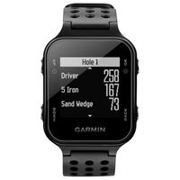 Garmin Approach S20 GPS Golf Watch Black (010-03723-01) with 1 Year Extended Warranty