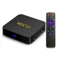 Timmery MX10 Android 9.0 tv Box 4G 32GB Smart TV Box RK3328 Quad-Core 64bit Cortex-A53 64G Penta-Core Mali-450 Up to 750Mhz+ Full HD/H.265 / Dual WiFi