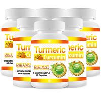 Pure Turmeric Curcumin Extract - 6 Month Supply