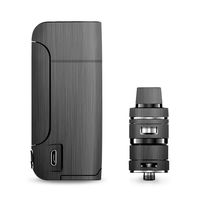 IT'S A SKIN Decal Vinyl Wrap for Vaporesso Armour Pro Cascade Tank Vape Sticker Sleeve Cover/Brushed Metallic Pattern