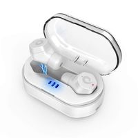 Wireless Earbuds, Bluetooth 5.0 Stereo Sound Earphone Dual Built-in Mic Auto Pairing Headphones, for Most Bluetooth Devices (Large)