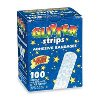 Case Fab Glitter Stat Strip Bandages - 1200 per Pack