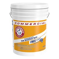 Arm & Hammer 33200-00008 Laundry Detergent Perfume/Dye Free, Liquid, 5 gal, 640 fl. oz.