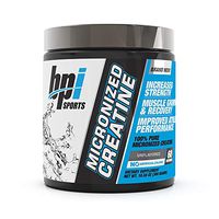 BPI Sports Micronized Creatine - Increase Strength - Reduce Fatigue - Lean Muscle Building - 100% Pure Creatine - Better Absorption - Supports Muscle Growth - Unflavored - 60 Servings - 10.58 Ounce
