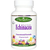Paradise Herbs, Dual Action Echinacea, 30 Veggie Caps