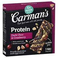 Carmans Chocolate Cranberry Protein Bar 5 Pack