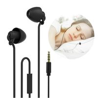 NUBWO Sleep Earplugs,Noise Isolating Sleep Earbuds,Sleeping Headphone with Microphone & Unique Total Soft Silicone for Insomnia, Meditation, Side Sleeper, Snoring, Air Travel, ASMR,Relax