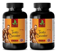 Athletic Performance Enhancer - TESTO Booster 855mg - Testosterone Booster for Lean Muscle - 2 Bottles 120 Capsules