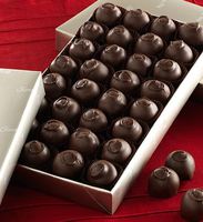 Dark Chocolate Covered Cherries, 1Lb. in platinum wrap