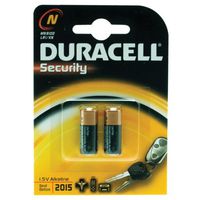 2pk Duracell 1.5V N Size Alkaline Battery MED LR1 E90 MN9100 910A LR1SG 4001