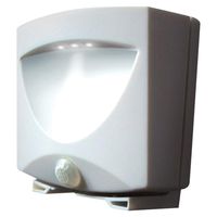 MAXSA INNOVATIONS 40341 Battery-Powered Motion-Activated Outdoor Night Light (White) consumer electronics Electronics