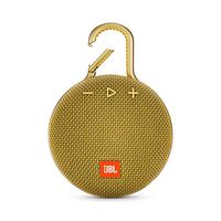JBL Clip 3 Portable Waterproof Wireless Bluetooth Speaker - Mustard Yellow