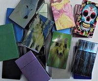 8 Eclipse Clearance Flip-top Cigarette Clearance Plastic Cases, Cases Fit 1 Pack of 100's Size Cigarettes 3115-Clearance8